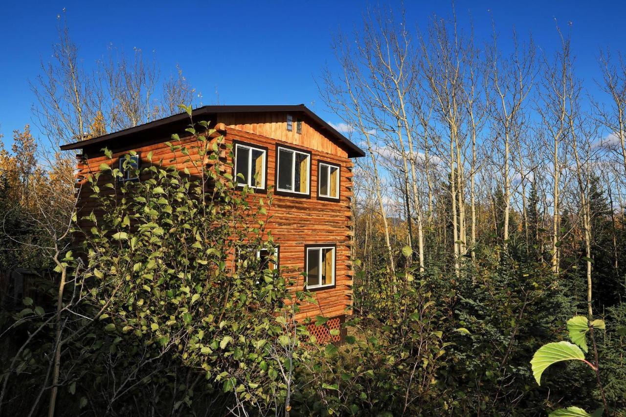 Denali Park View Family Log Cabin Ngoại thất bức ảnh